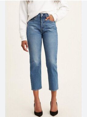 Levi's Wedgie Straight Fit Denim Jeans 34964-0073 Size 28